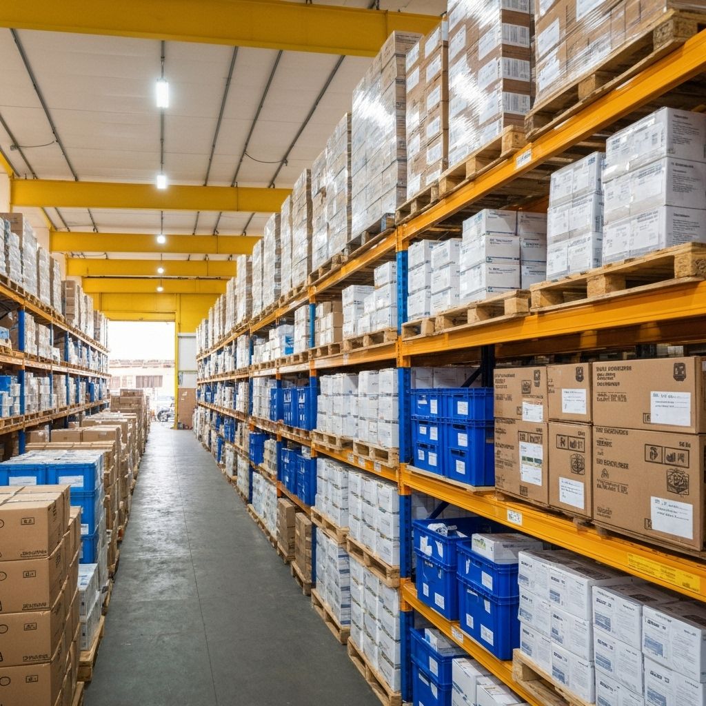 Medical equipment warehouse